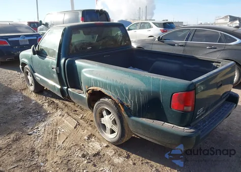 1997 Chevrolet S-10 Ls Sportside z USA, uszkodzony, nr VIN 1GCCS14X6V8181506